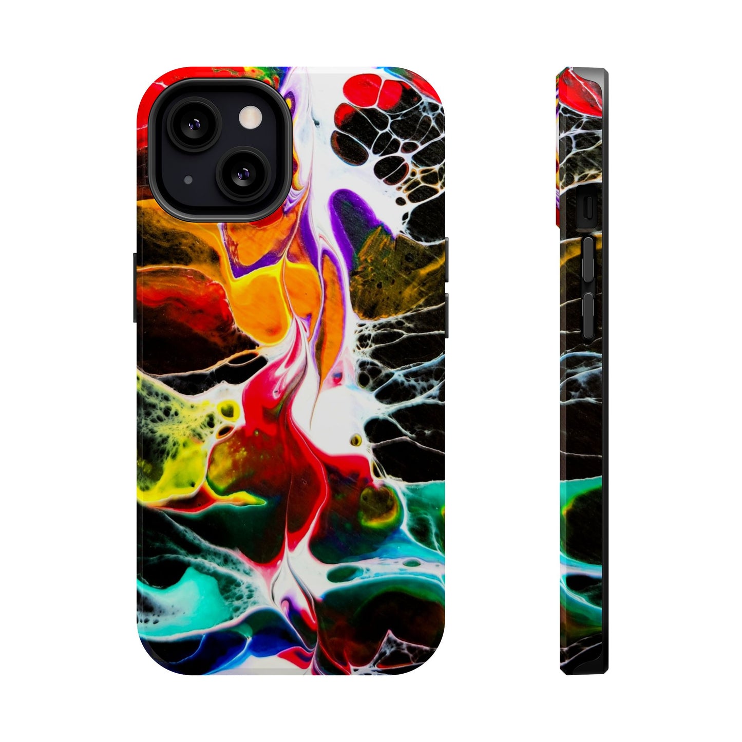 Chromatic Static - iPhone Magnetic Tough Cases