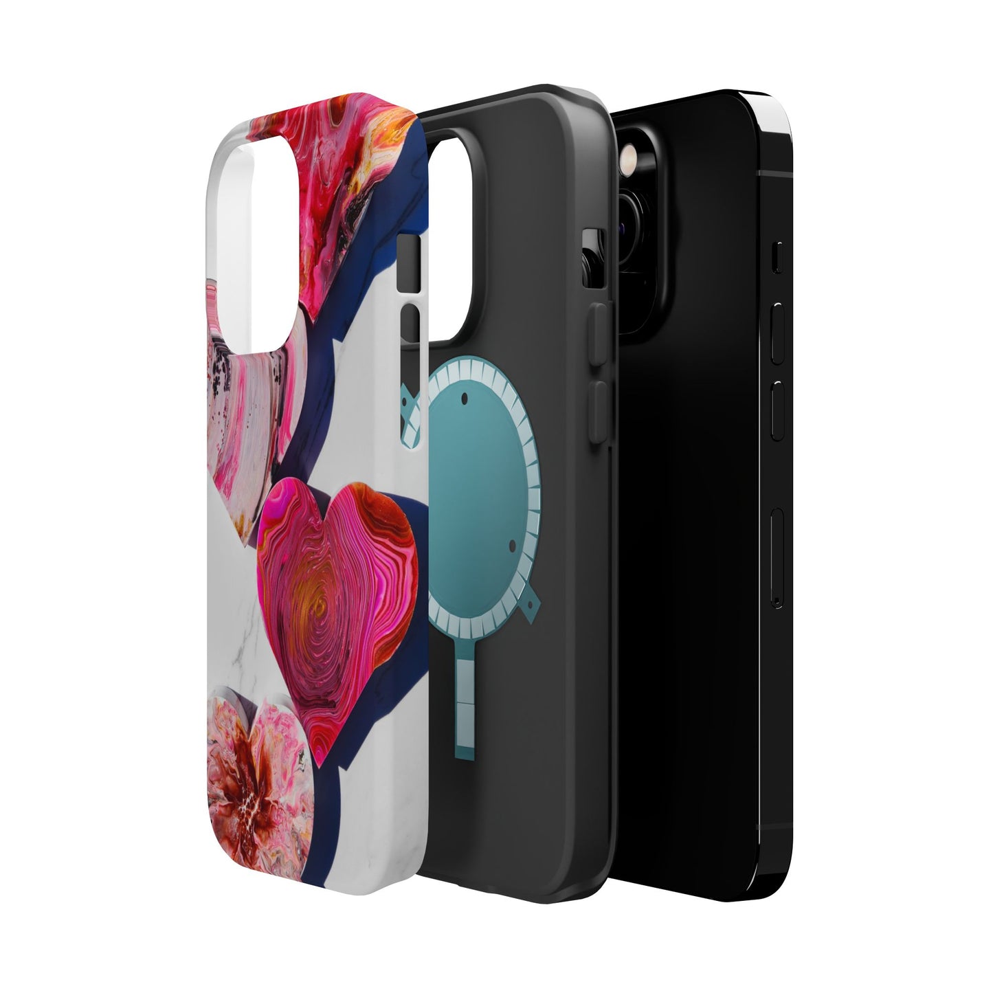 Love Hearts - iPhone Magnetic Tough Cases