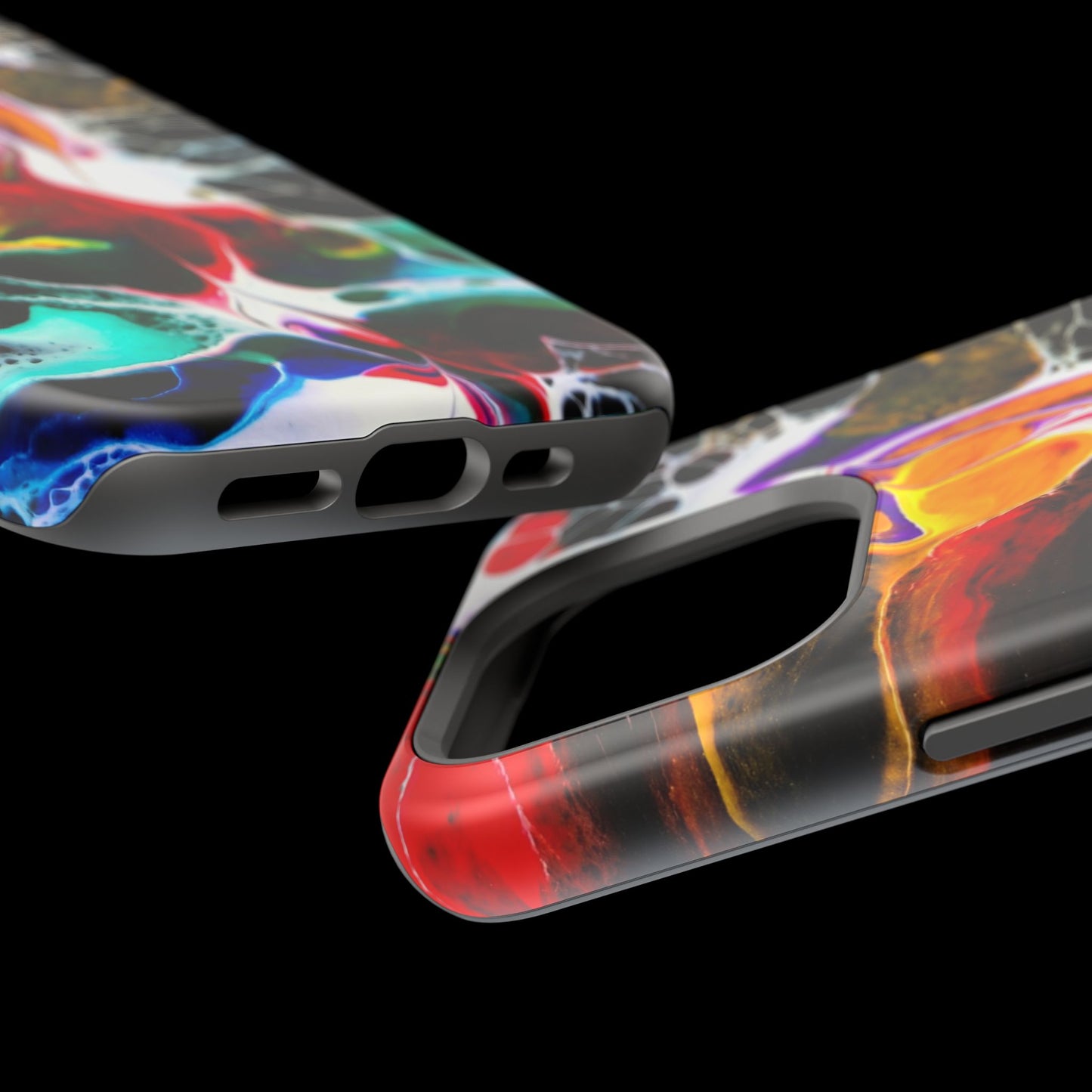 Chromatic Static - iPhone Magnetic Tough Cases