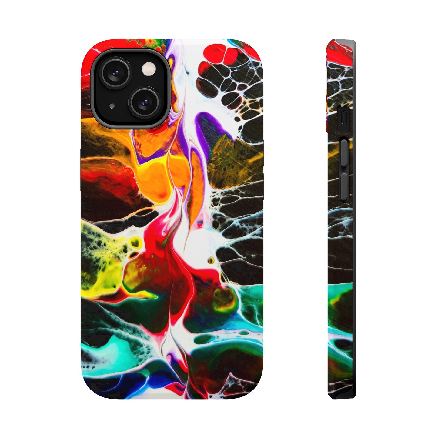 Chromatic Static - iPhone Magnetic Tough Cases