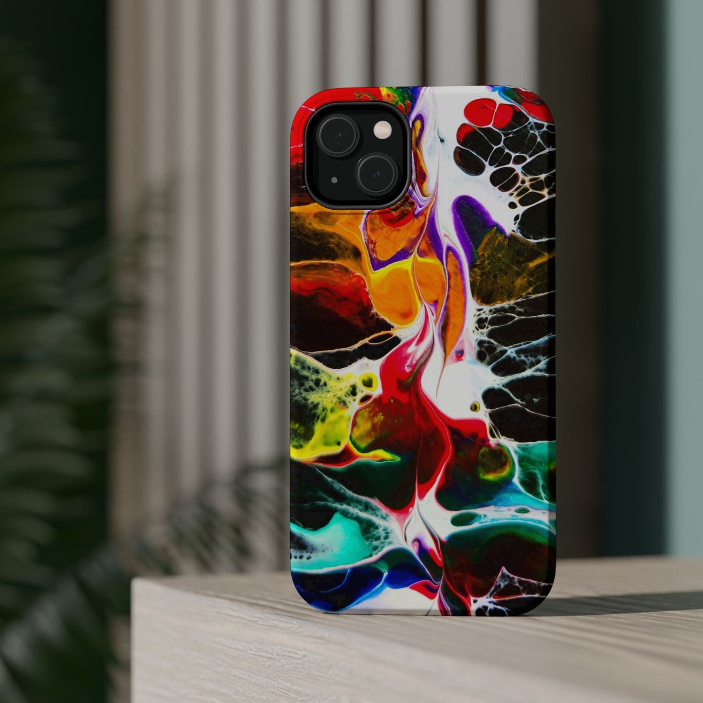 Chromatic Static - iPhone Magnetic Tough Cases