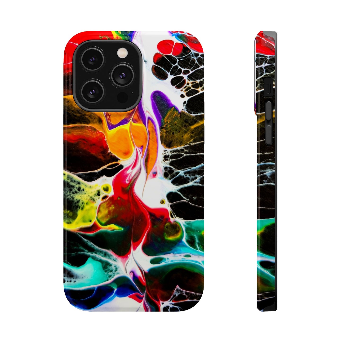 Chromatic Static - iPhone Magnetic Tough Cases