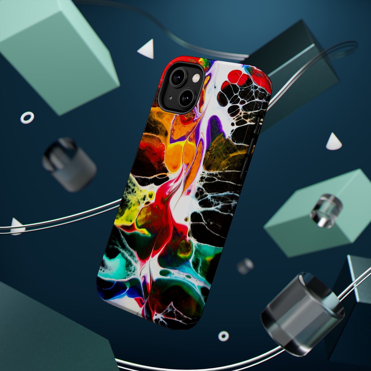 Chromatic Static - iPhone Magnetic Tough Cases
