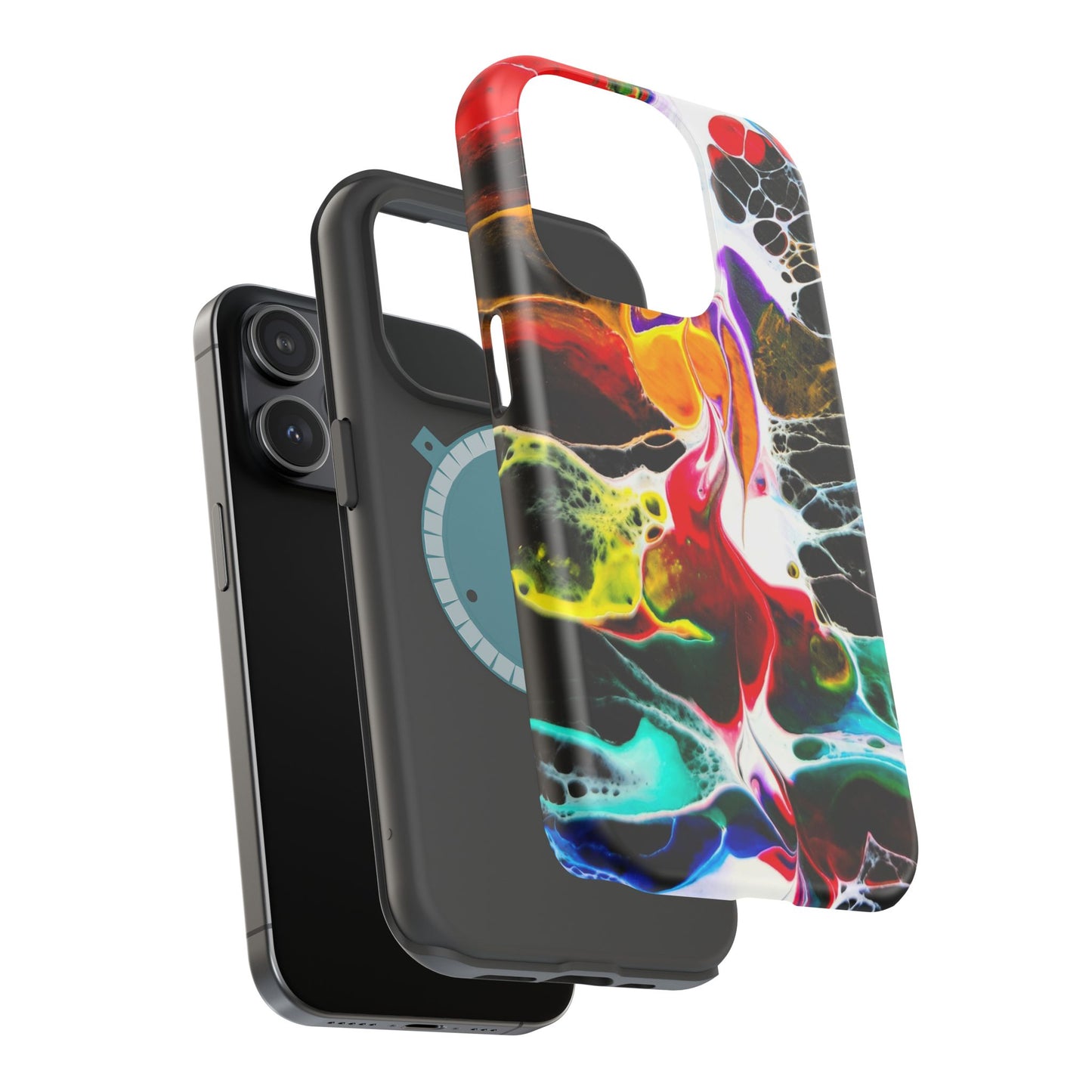 Chromatic Static - iPhone Magnetic Tough Cases