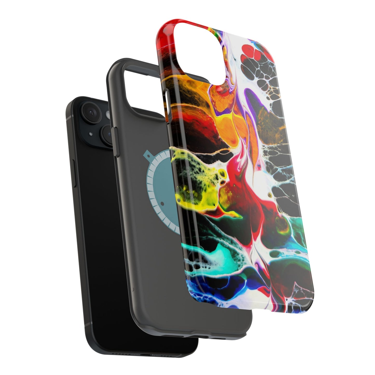 Chromatic Static - iPhone Magnetic Tough Cases