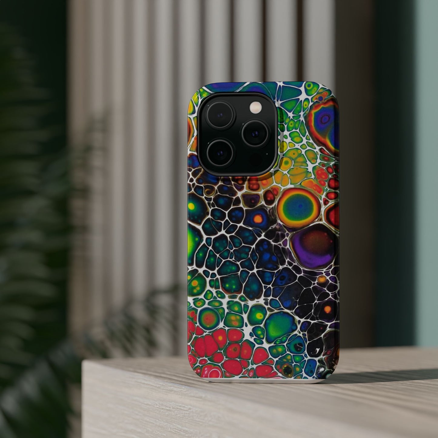 Rainbow Bubbles - iPhone Magnetic Tough Cases