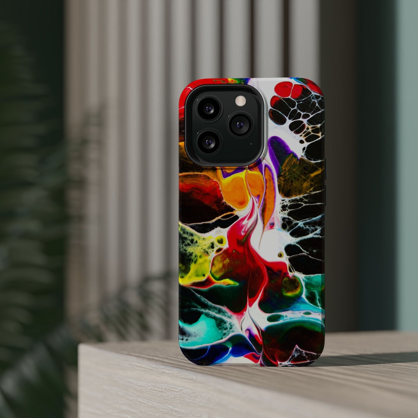 Chromatic Static - iPhone Magnetic Tough Cases