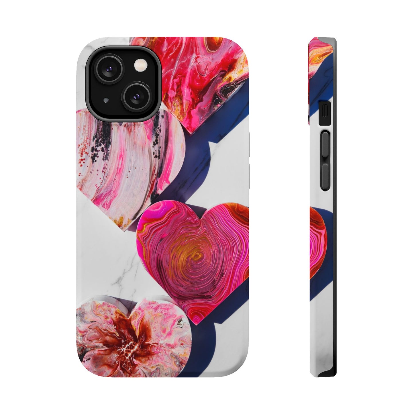 Love Hearts - iPhone Magnetic Tough Cases