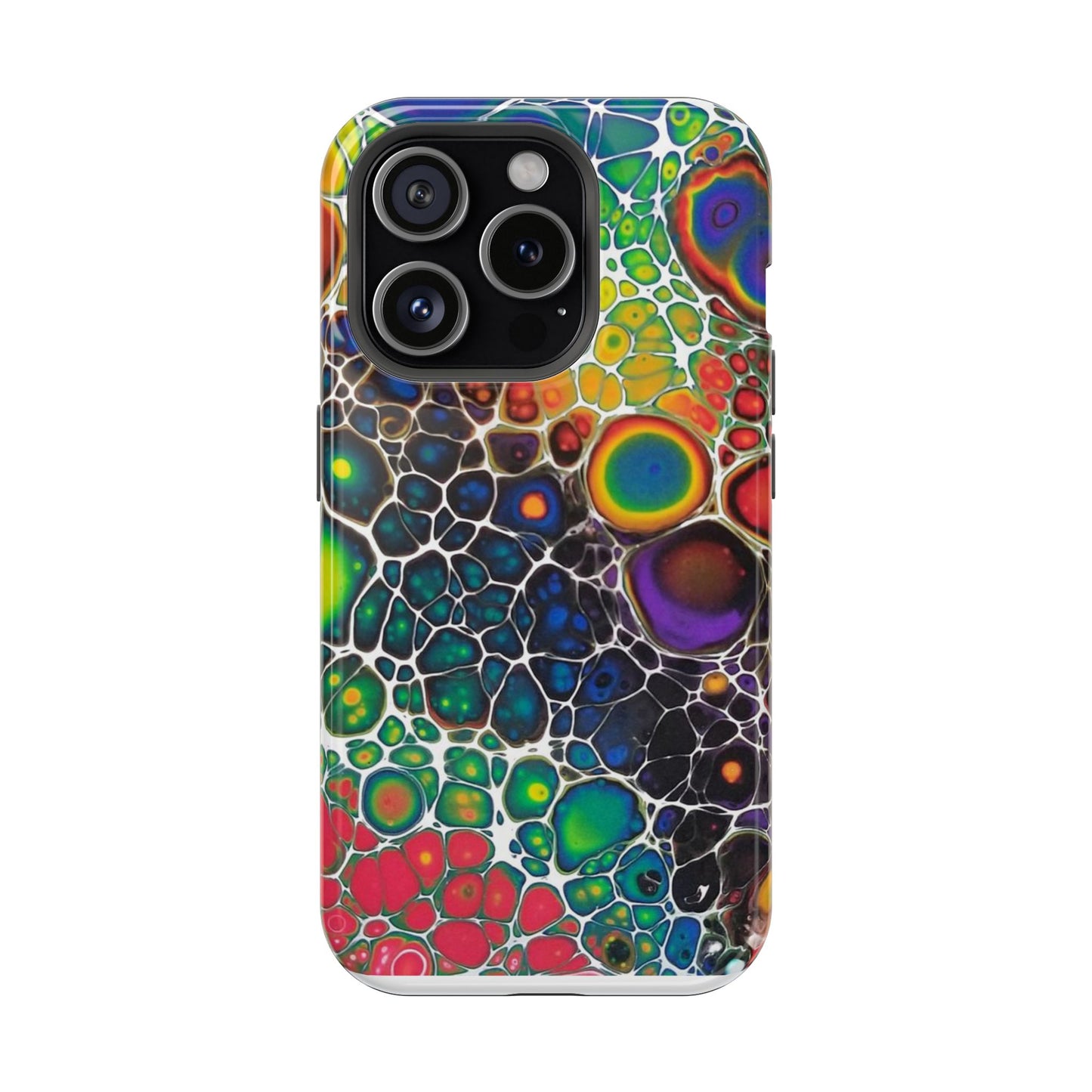 Rainbow Bubbles - iPhone Magnetic Tough Cases