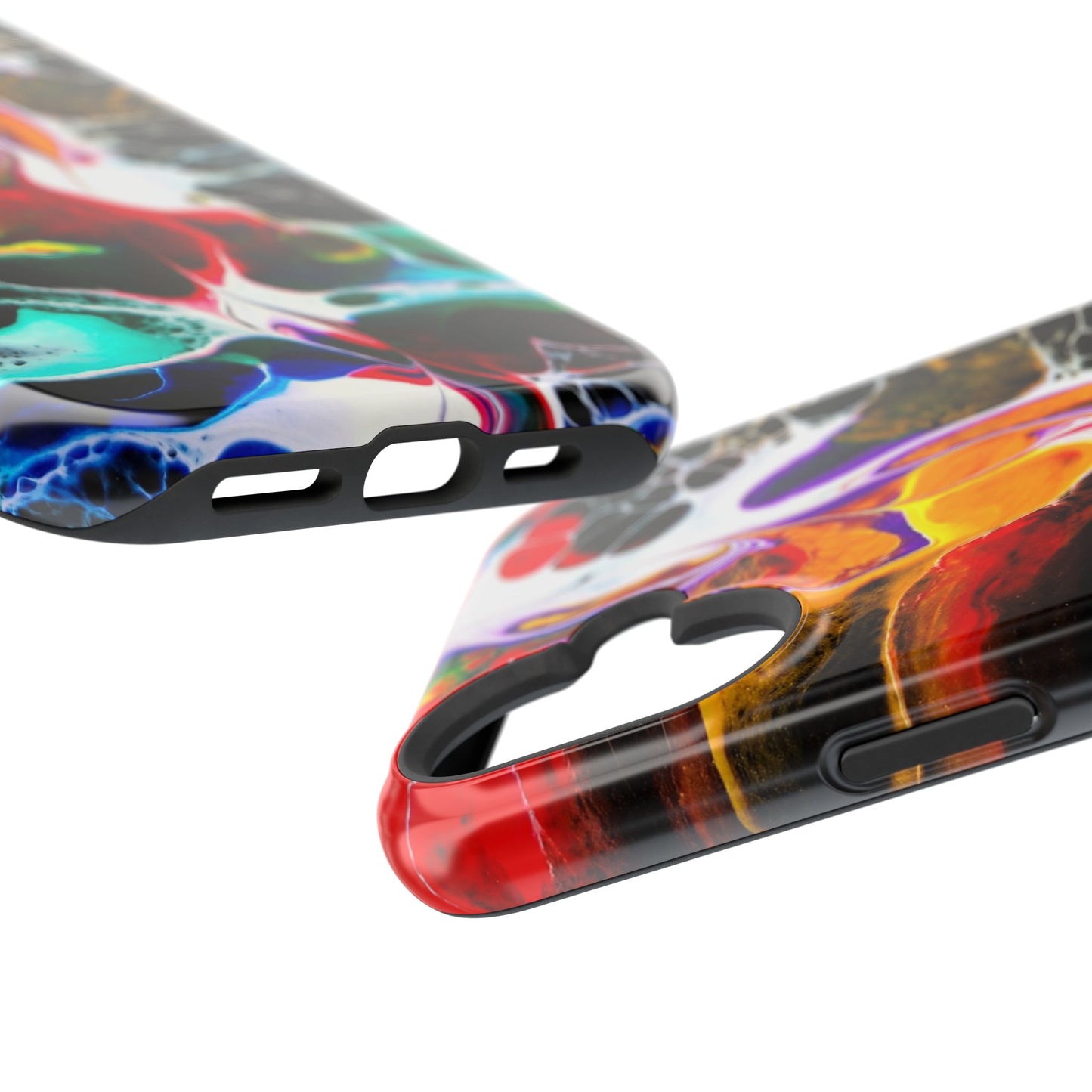Chromatic Static - iPhone Magnetic Tough Cases