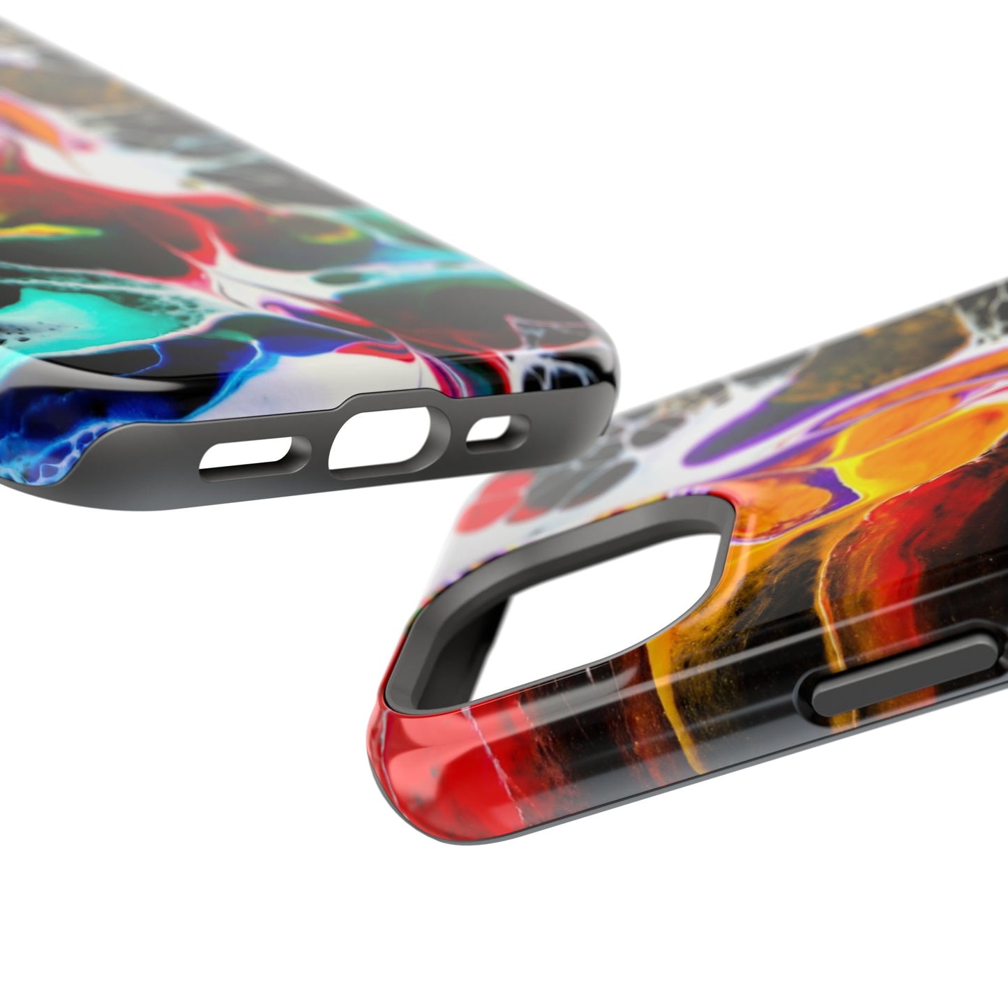 Chromatic Static - iPhone Magnetic Tough Cases