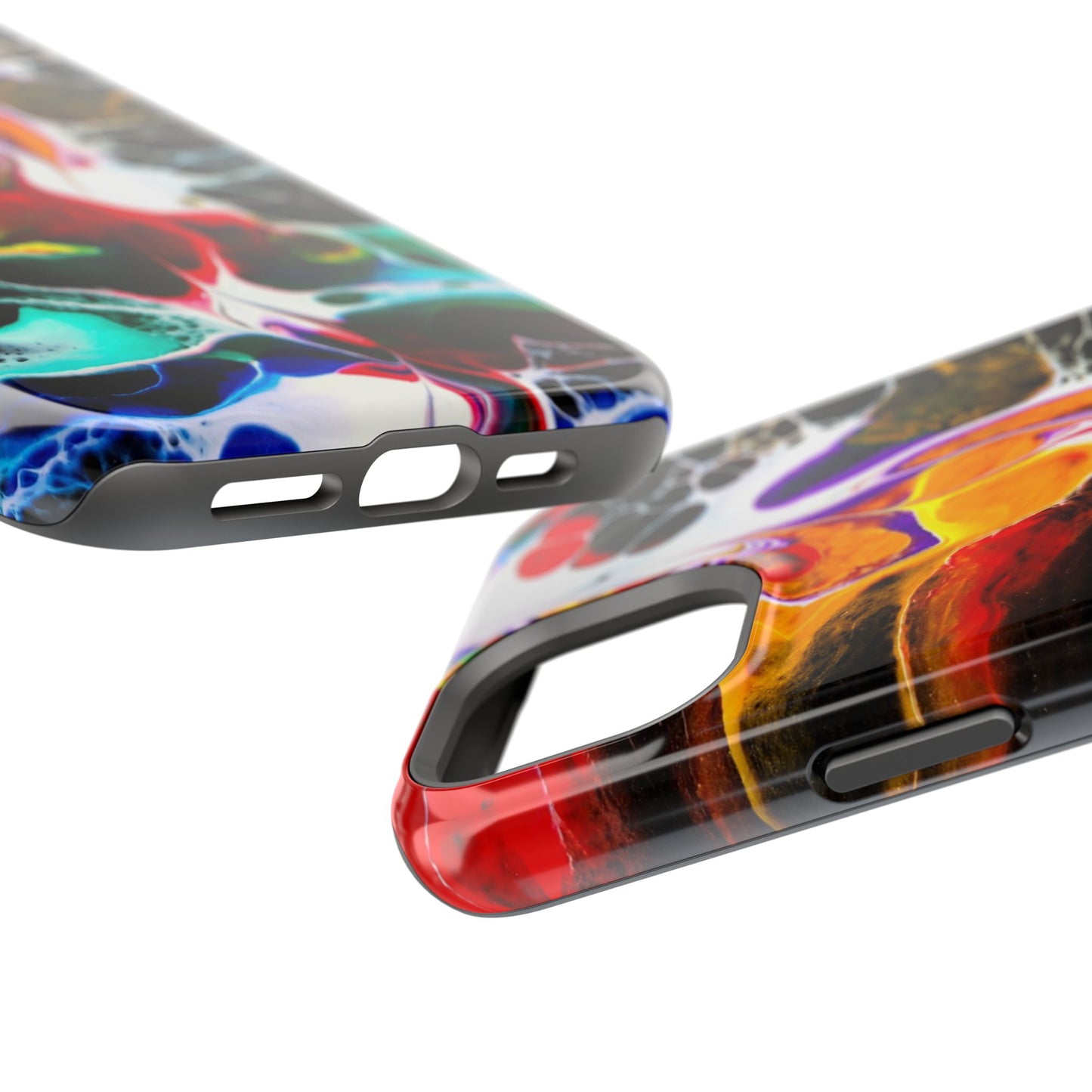 Chromatic Static - iPhone Magnetic Tough Cases
