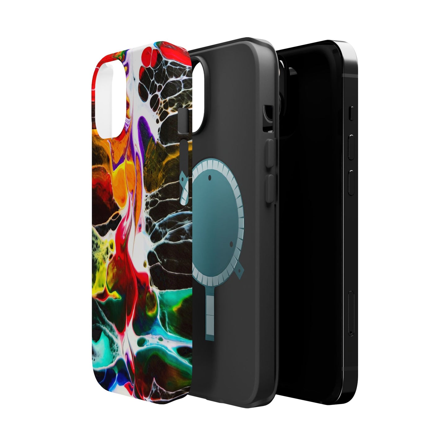 Chromatic Static - iPhone Magnetic Tough Cases