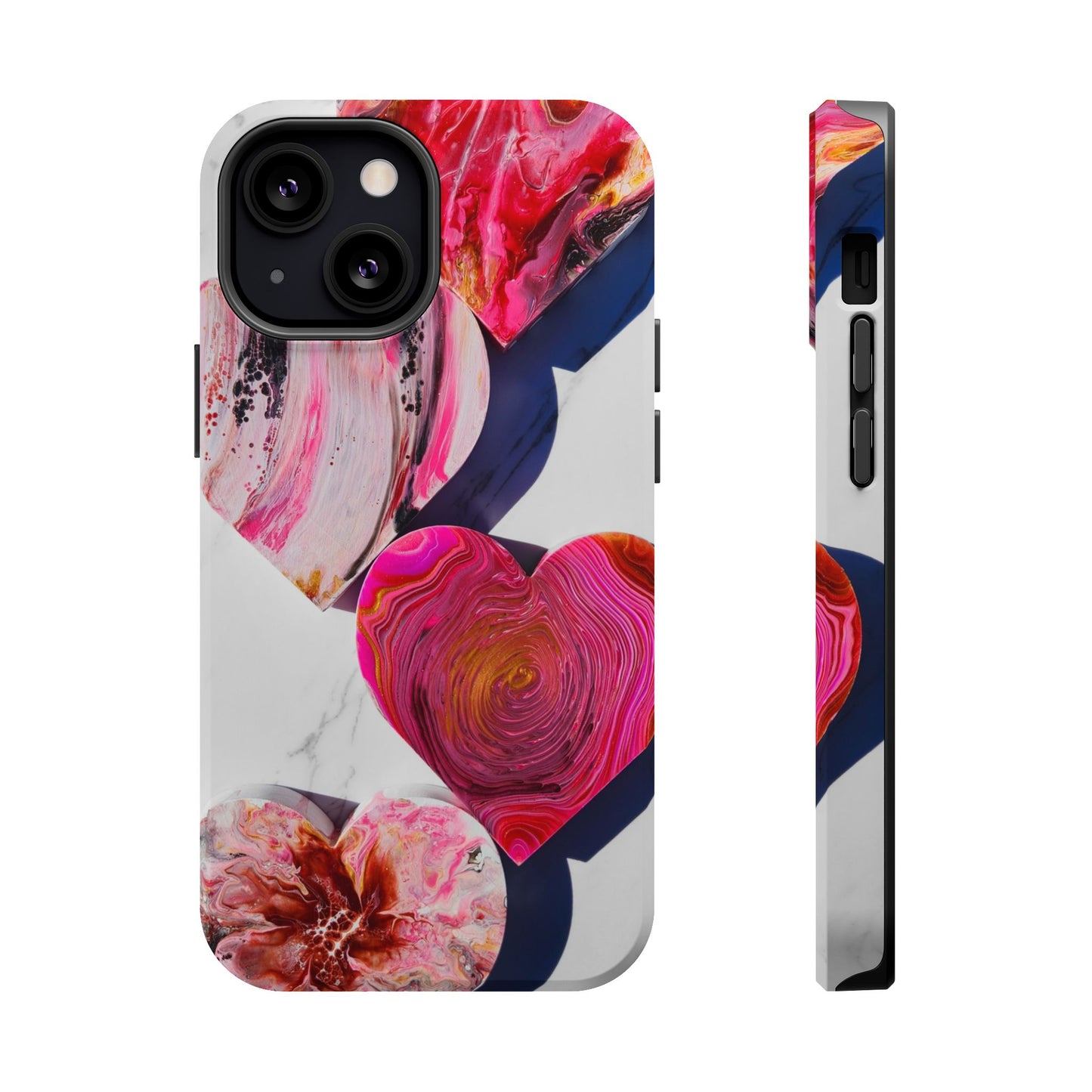 Love Hearts - iPhone Magnetic Tough Cases