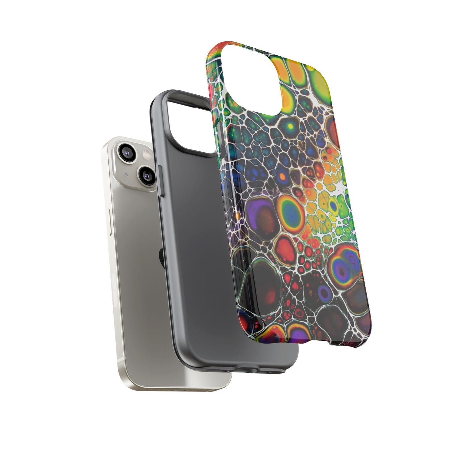 Rainbow Bubbles - Tough Cases