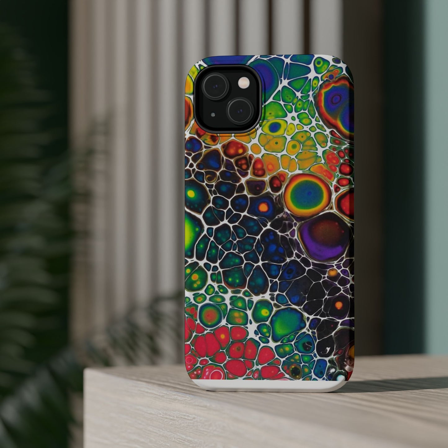 Rainbow Bubbles - iPhone Magnetic Tough Cases