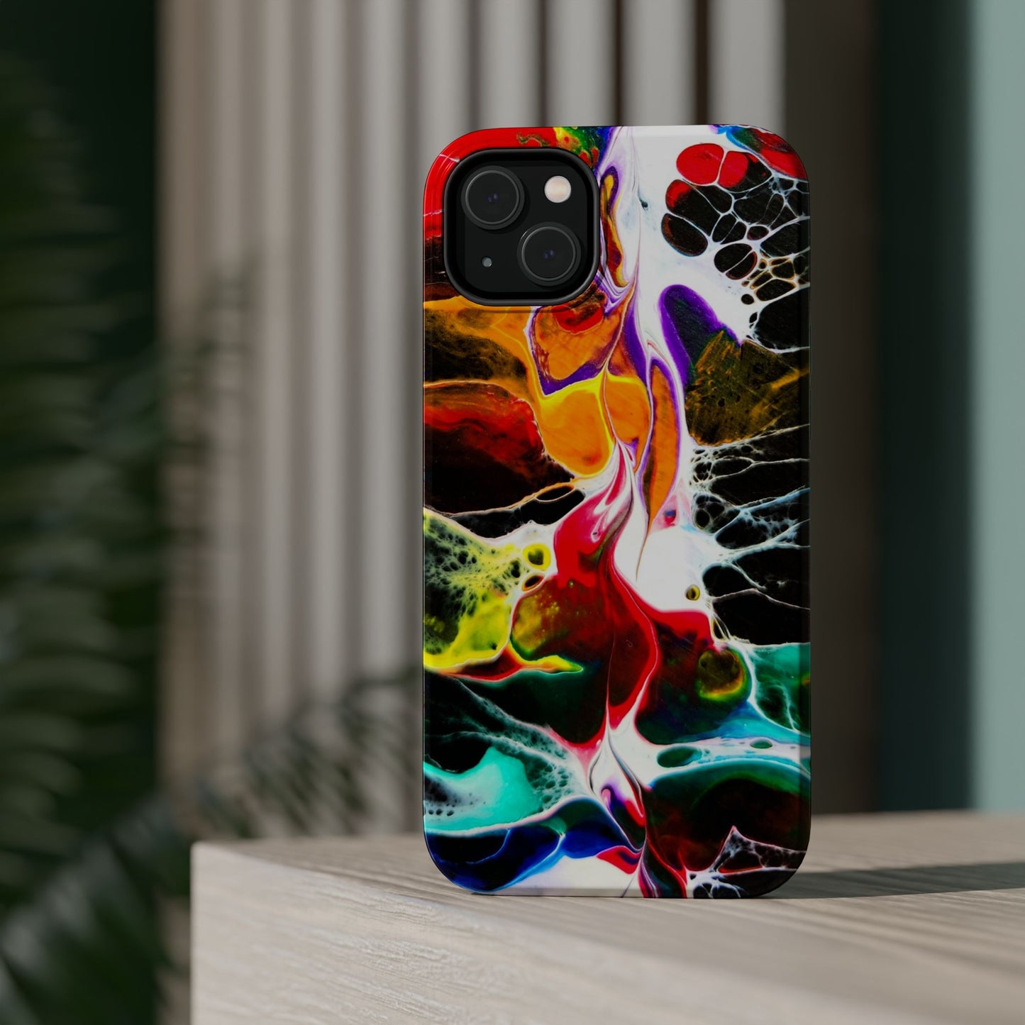 Chromatic Static - iPhone Magnetic Tough Cases