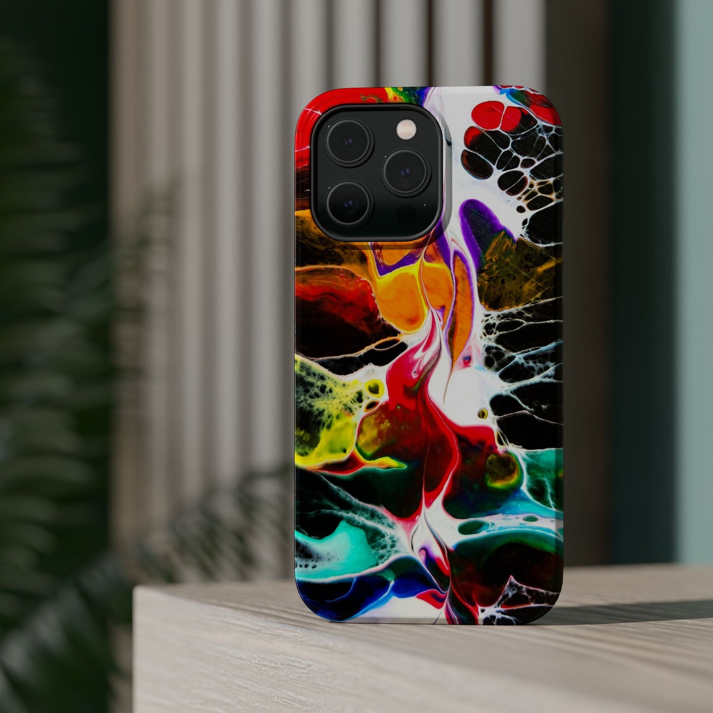 Chromatic Static - iPhone Magnetic Tough Cases