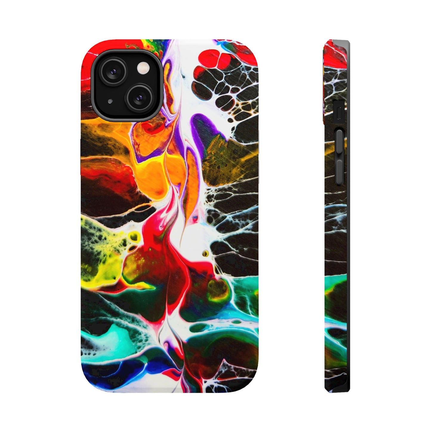 Chromatic Static - iPhone Magnetic Tough Cases