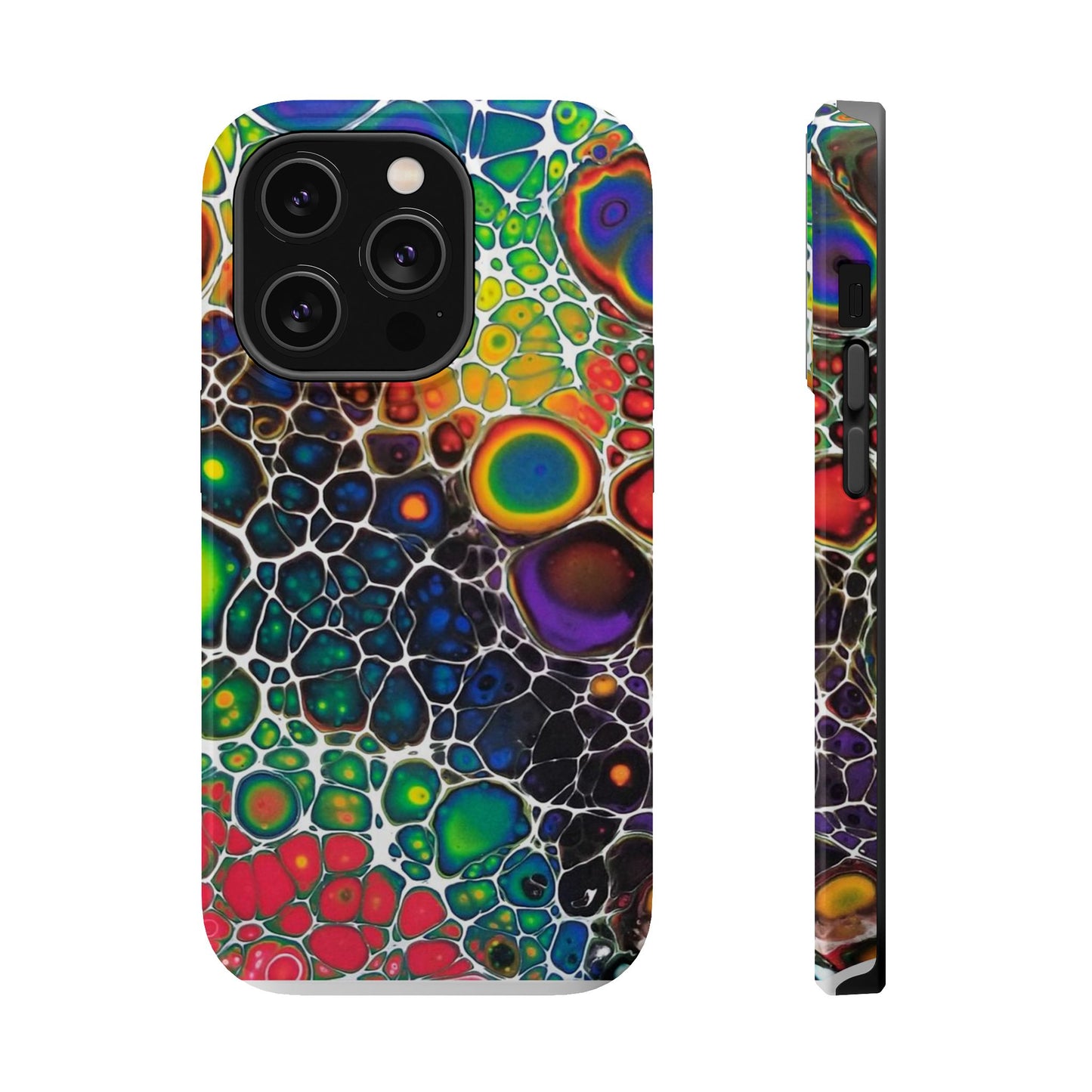 Rainbow Bubbles - iPhone Magnetic Tough Cases