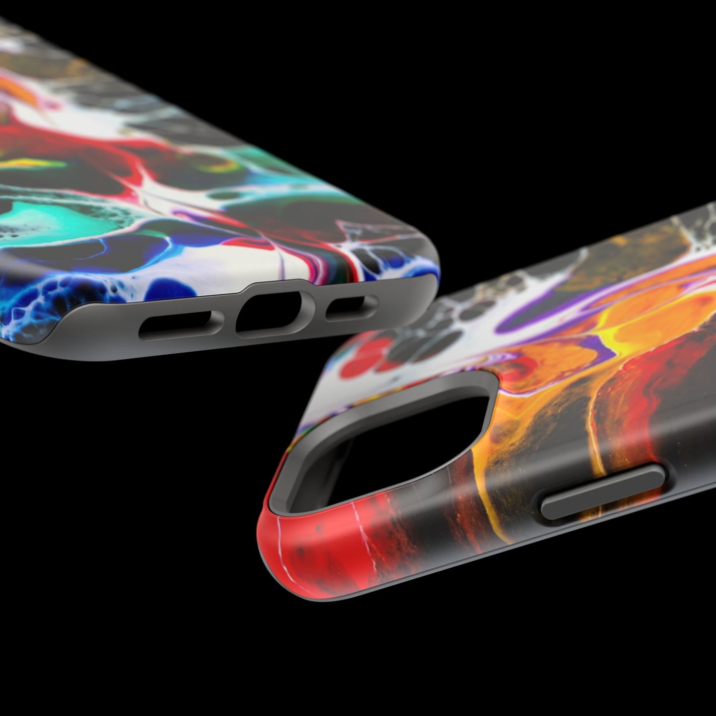 Chromatic Static - iPhone Magnetic Tough Cases
