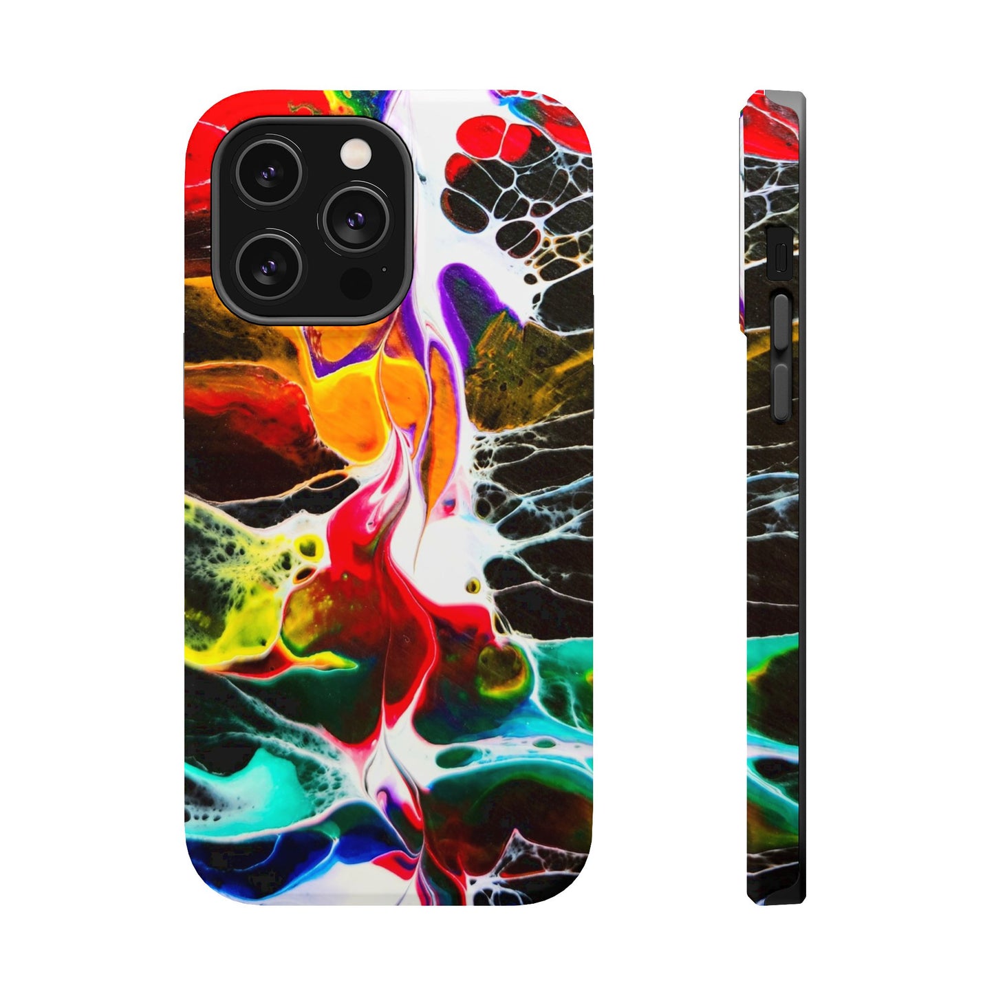 Chromatic Static - iPhone Magnetic Tough Cases