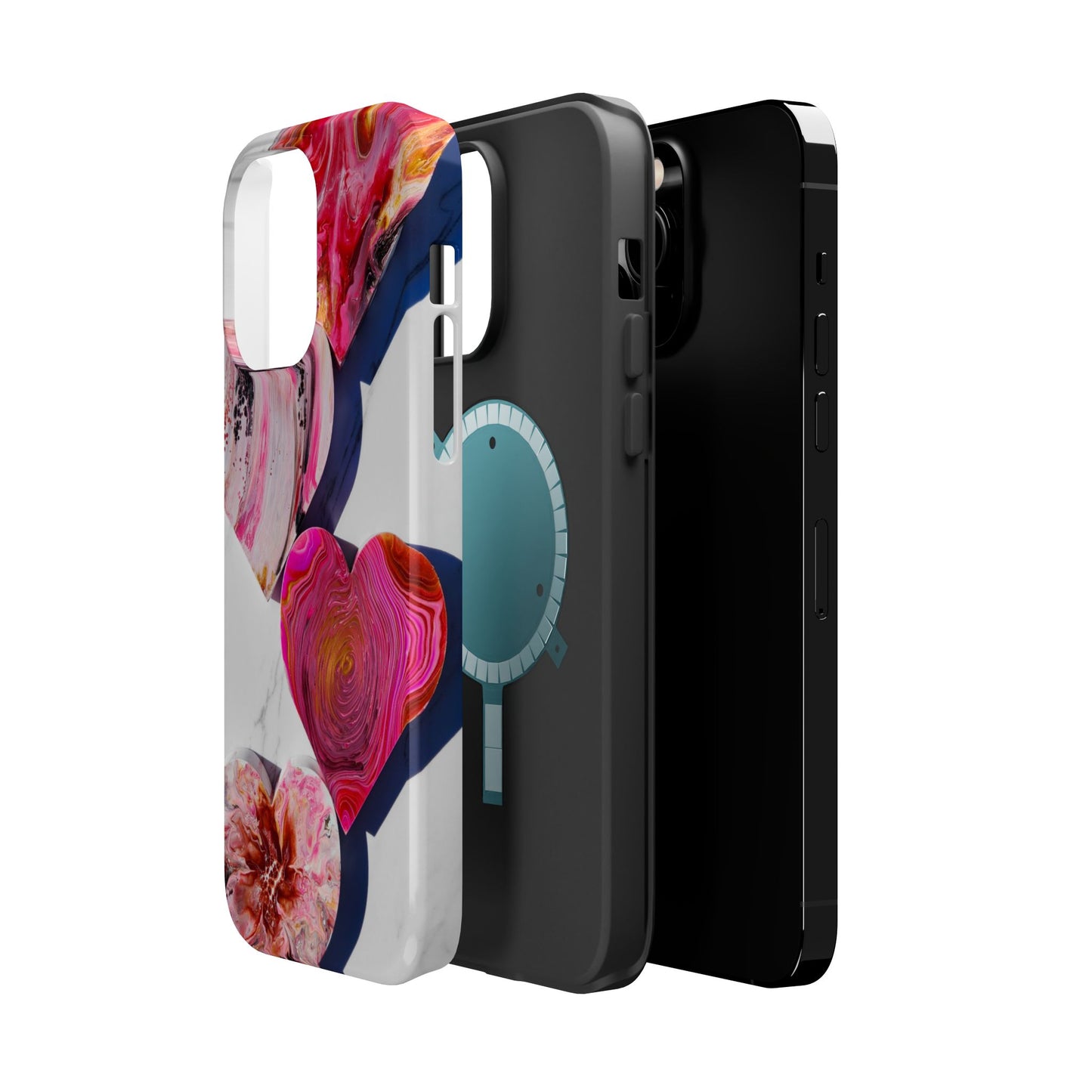 Love Hearts - iPhone Magnetic Tough Cases