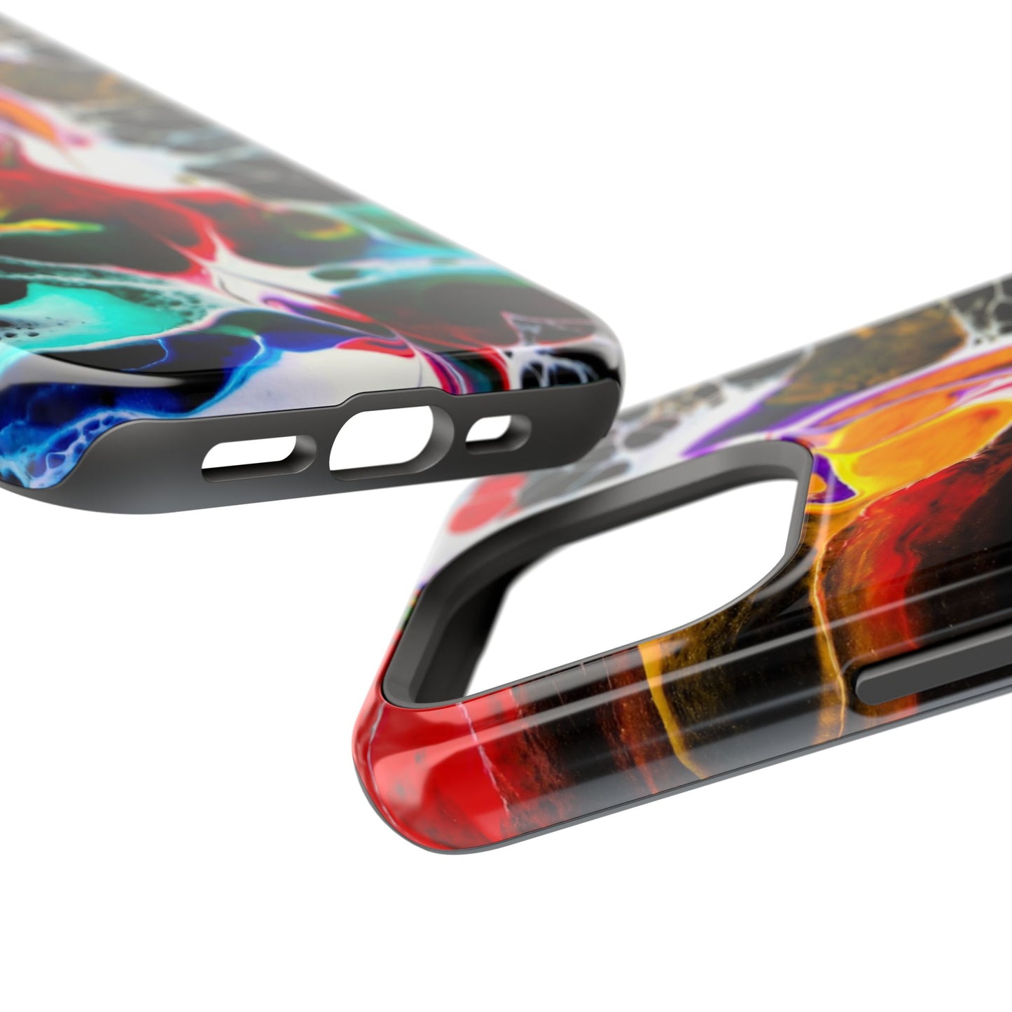 Chromatic Static - iPhone Magnetic Tough Cases