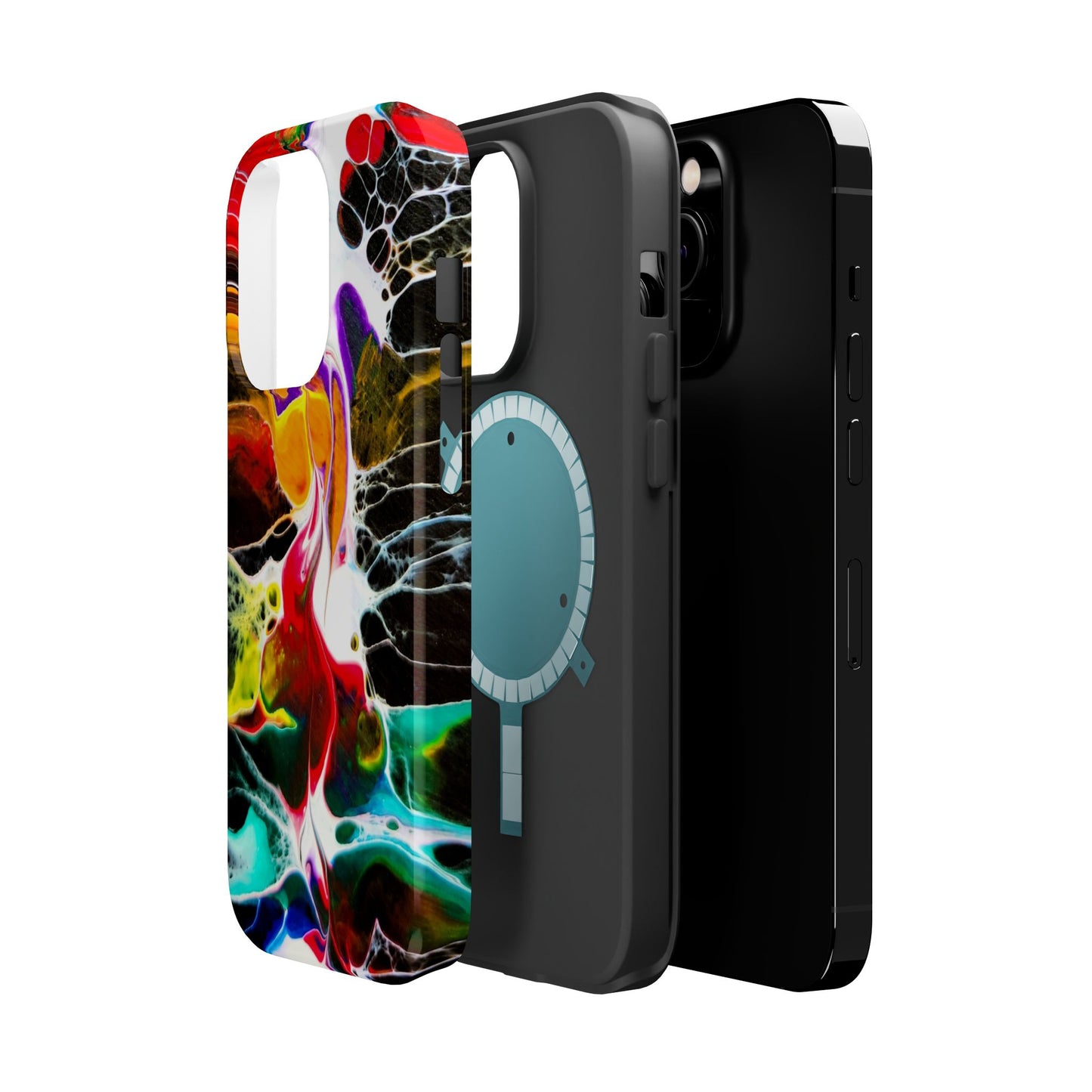 Chromatic Static - iPhone Magnetic Tough Cases