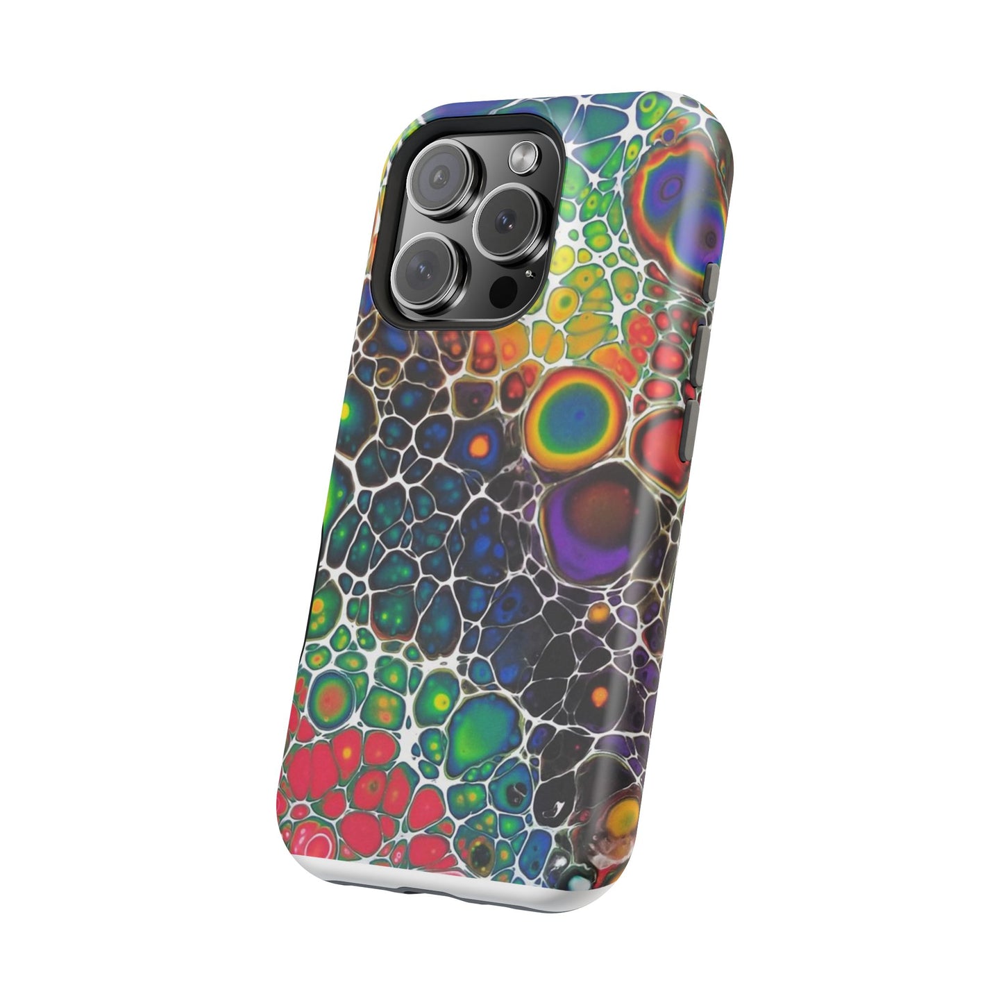 Rainbow Bubbles - iPhone Magnetic Tough Cases