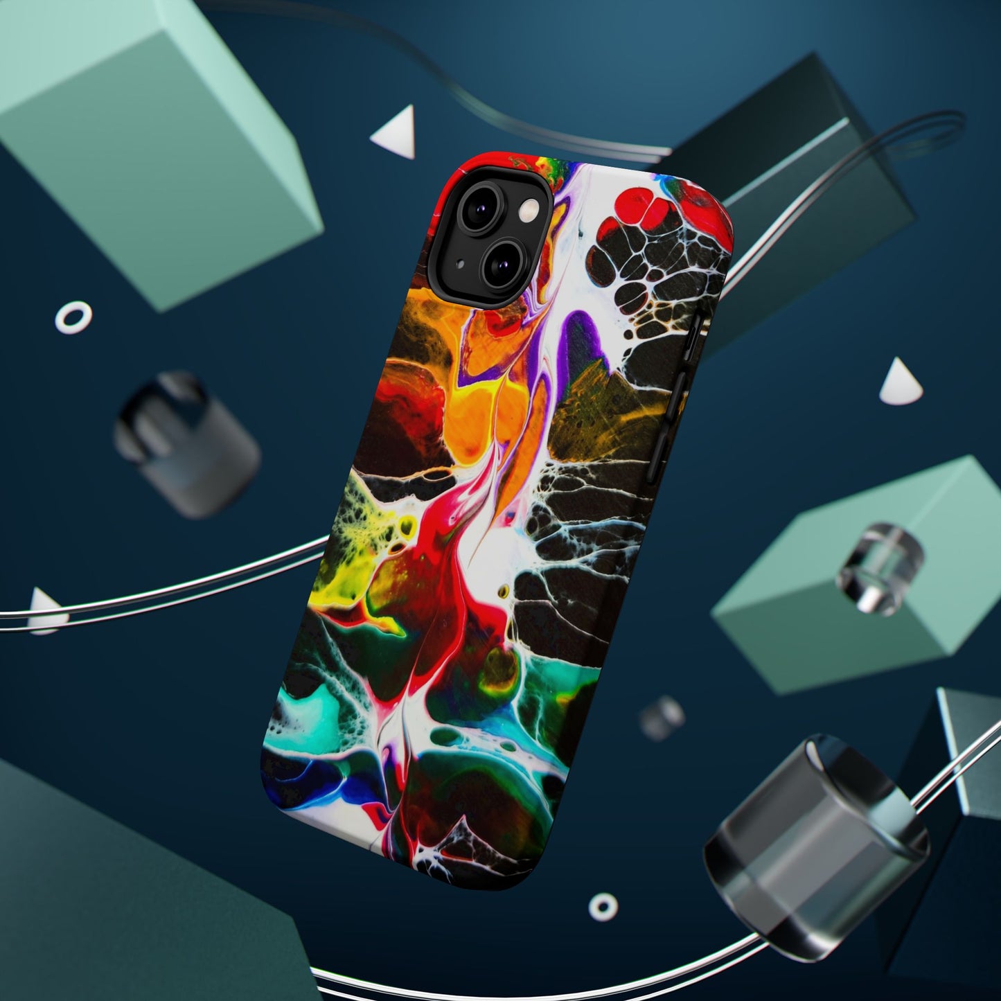 Chromatic Static - iPhone Magnetic Tough Cases