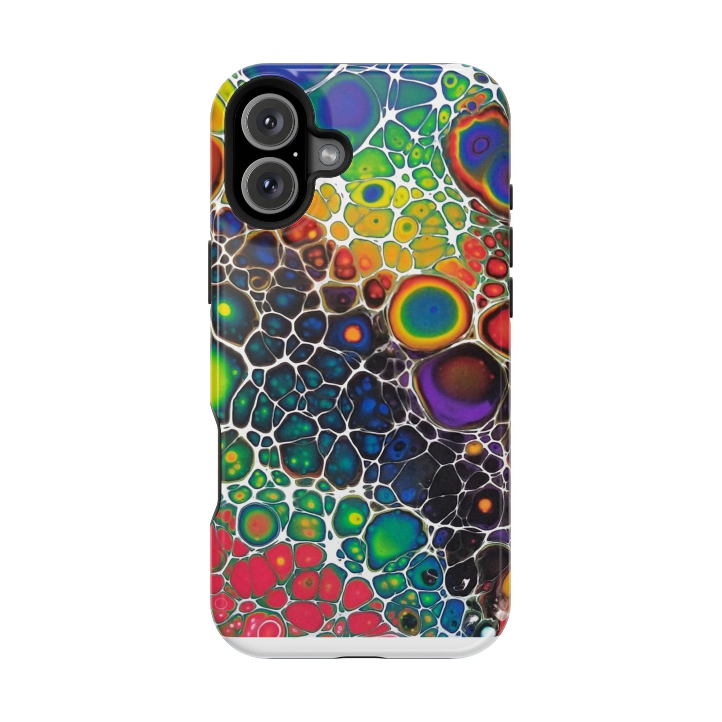 Rainbow Bubbles - iPhone Magnetic Tough Cases