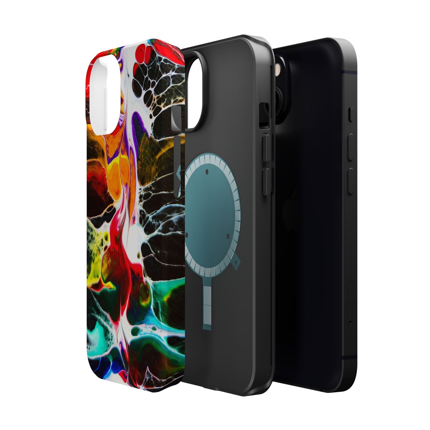 Chromatic Static - iPhone Magnetic Tough Cases